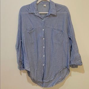 SUMMER BUTTON DOWN BLOUSE 💙